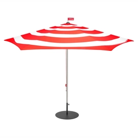 Parasol Fatboy Stripesol Red Black (Pied de parasol inclus)