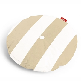 Dekokissen Fatboy Circle Pillow Stripe Sandy Beige (50 x 50 cm)