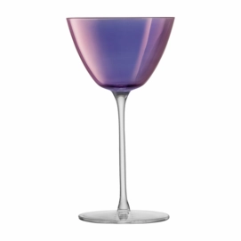 Martiniglas L.S.A. Aurora Purple/Violet 195 ml (Set van 4)