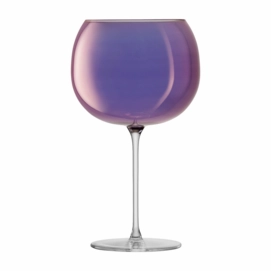 Ballonglas L.S.A. Aurora Purple/Violet 680 ml (Set van 4)