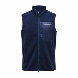 Bodywarmer Peak Performance Men Pile Vest Blue Shadow