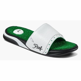 Tongs Reef Homme Mulligan Slide Green