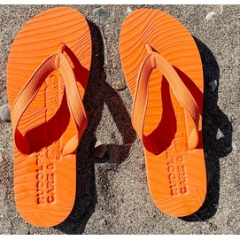 Slipper Sleepers Women Slim Wide Strap Rudolph Care Orange