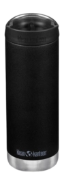 Thermosflasche Klean Kanteen TKWide Koffiedop Black 473 ml