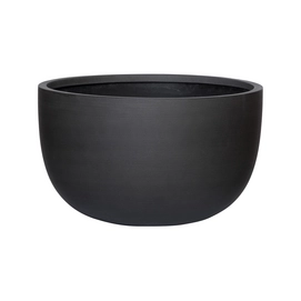 Bloempot Pottery Pots Refined Sunny L Volcano Black 45 x 27 cm