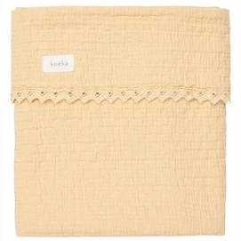 Ledikantdeken Koeka Lace Elba Sahara