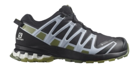 Trailrunning-Schuhe Salomon XA Pro 3D V8 GTX Damen Black Green Moss Zen Blue