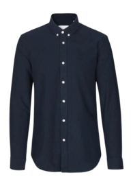 Shirt Samsoe Samsoe Men Liam BX Dark Sapphire 22