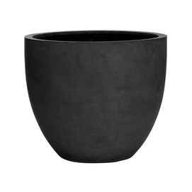 Bloempot Pottery Pots Natural Jesslyn L Black 70 x 61 cm