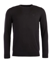Trui Barbour Men Pima Cotton Crew Neck Black