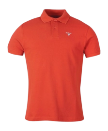 Polo Shirt Barbour Men Sports Paprika