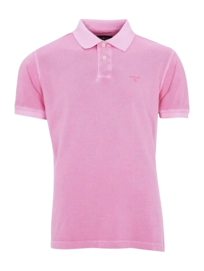 Polo Barbour Hommes Washed Sports Mauve