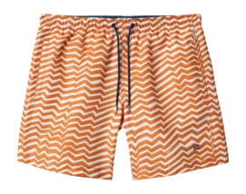 Maillot de Bain Napapijri Men Vail 4 Zigzag Orang F3T