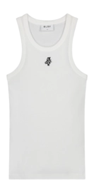 Tank Olaf Women Rib Top White