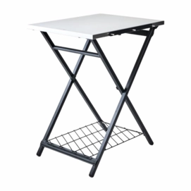 Tavolo pieghevole in Acciaio Ooni h 90 cm Per Forno Pizza, Grigio / Nero
