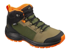 Wandelschoen Salomon Kids Outward CSWP Burnt Olive Black Exuberance