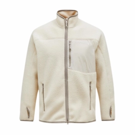 Vest Peak Performance Men Pile Zip Jacket Sand Fog