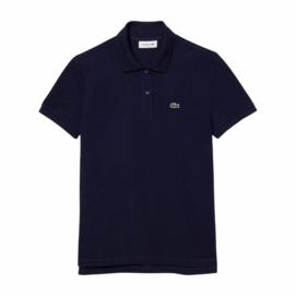Polo Shirt Lacoste Women PF7839 Navy Blue