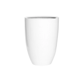 Bloempot Pottery Pots Essential Ben L Glossy White 40 x 55 cm