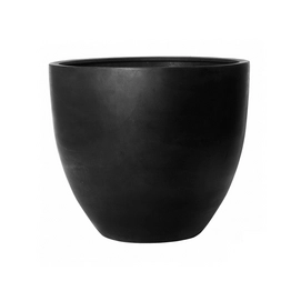 Bloempot Pottery Pots Natural Jumbo Jesslyn M Black 98 x 85 cm