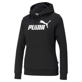Pull Puma Femme Essentials Logo Hoodie FL Black