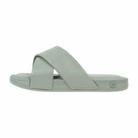 Slippers Romika Women PU Beach Crosstrap Frosty Green
