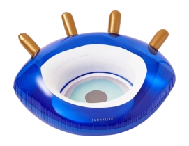 Schwimmring Sunnylife Greek Eye Blue