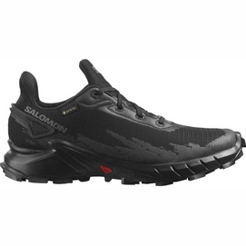 Trailrunning schoen Salomon Women Alphacross 4 GTX Black Black Black