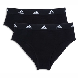 Ondergoed Adidas Women Bikini Black (2 Pack)-XL