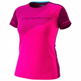 Maillot de Sport Dynafit Femme Alpine 2 Short Sleeve Pink Glo