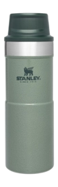 Thermobecher Stanley The Trigger Action Travel Mug Hammertone Green 0,35L