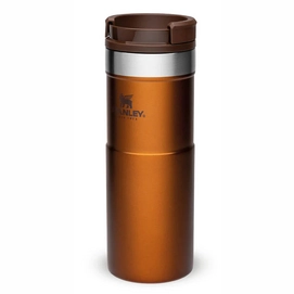 Thermosbeker Stanley The NeverLeak Travel Mug Maple 0,47L