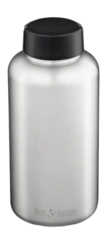 Reisfles Klean Kanteen Classic Wide Brushed Stainless 1,9L