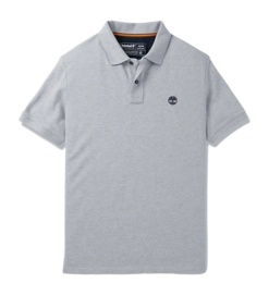 Polo Shirt Timberland Men Millers River Med Gry Heather
