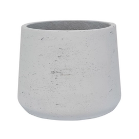 Bloempot Pottery Pots Rough Patt XXXL White Washed 45 x 38 cm
