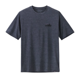 T-Shirt Patagonia Men Capilene Cool Daily Graphic Shirt 73 Skyline Smolder Blue X-Dye