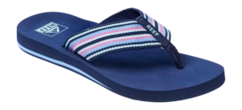 Slipper Reef Women Spring Woven Peacoat Stripe