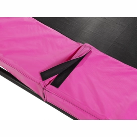 Trampoline EXIT Toys Silhouette Rectangular 366 x 244 Pink Safetynet