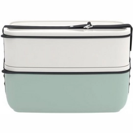 Set 2 Lunch Box Like by Villeroy & Boch To Go & To Stay 0,6 / 0,9 L, Lunchbox, Verde