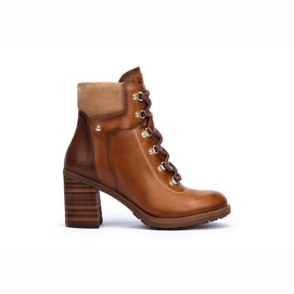 Ankle Boots Pikolinos Women Pompeya W7S-8851 Brandy-Shoe size 36