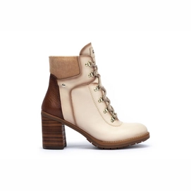 Ankle Boots Pikolinos Women Pompeya W7S-8851 Marfil-Shoe size 36