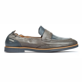 Loafers Pikolinos W3V-3720C1 Santorini Lead Ocean-Shoe size 41
