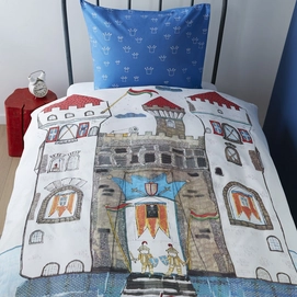 Bettwäsche Beddinghouse Kids Knight Castle Blau Renforcé