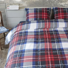 Bettwäsche  At Home by Beddinghouse Scottish Rot Renforcé