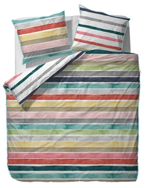 Taies d'oreiller Esprit Iva Multi Satin de Coton (65 x 65 cm)