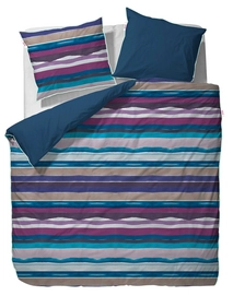 Taies d'oreiller Esprit Abel Multi Satin de Coton (65 x 65 cm)