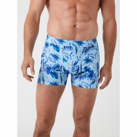 Zwembroek Bjorn Borg Men Stretch Swim Shorts Paradise Leaves