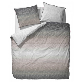 Taies d'oreiller Esprit Evan Beige Satin (50 x 75 cm)