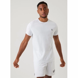 T-shirt de Tennis Bjorn Borg Homme Ace T-Shirt Stripe Brilliant White