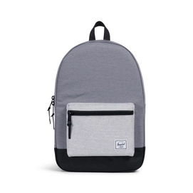 Rugzak Herschel Settlement Mid Grey Crosshatch / Black / Light Grey